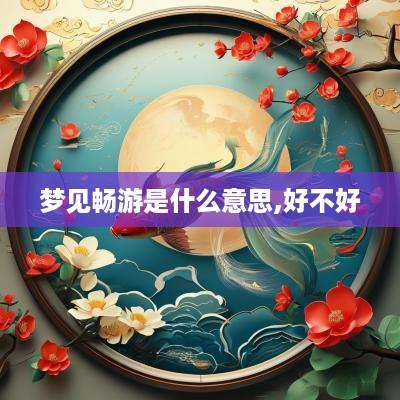 梦见畅游是什么意思,好不好