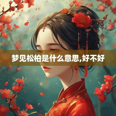 梦见松柏是什么意思,好不好