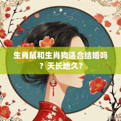 生肖鼠和生肖狗适合结婚吗？天长地久？