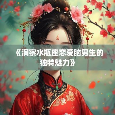 《洞察水瓶座恋爱脑男生的独特魅力》