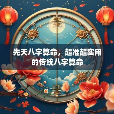 先天八字算命，超准超实用的传统八字算命