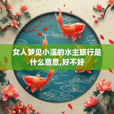 女人梦见小溪的水主旅行是什么意思,好不好