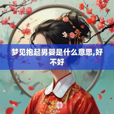 梦见抱起男婴是什么意思,好不好
