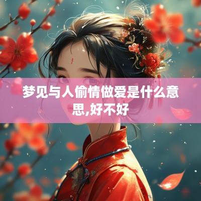 梦见与人偷情做爱是什么意思,好不好