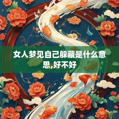 女人梦见自己躲藏是什么意思,好不好