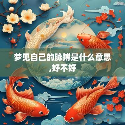 梦见自己的脉搏是什么意思,好不好
