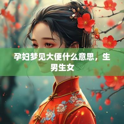 孕妇梦见大便什么意思，生男生女