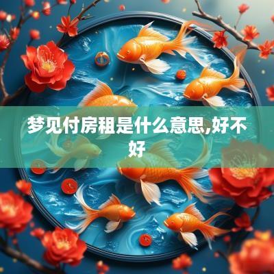 梦见付房租是什么意思,好不好