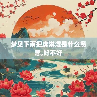 梦见下雨把床淋湿是什么意思,好不好