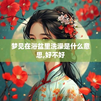 梦见在浴盆里洗澡是什么意思,好不好