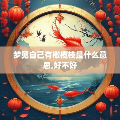 梦见自己有橄榄枝是什么意思,好不好