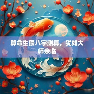 算命生辰八字测算，犹如大师亲临