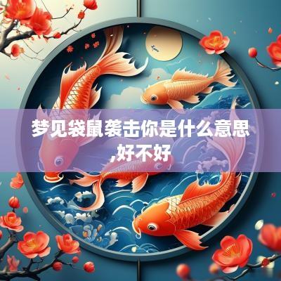 梦见袋鼠袭击你是什么意思,好不好