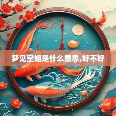 梦见空姐是什么意思,好不好