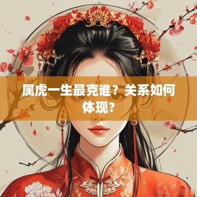 属虎一生最克谁？关系如何体现？