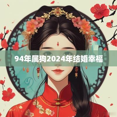 94年属狗2025年结婚幸福