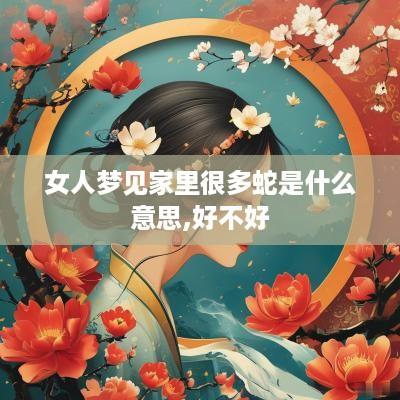 女人梦见家里很多蛇是什么意思,好不好