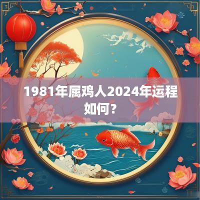 1981年属鸡人2025年运程如何？
