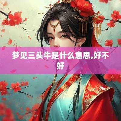 梦见三头牛是什么意思,好不好