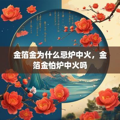 金箔金为什么忌炉中火，金箔金怕炉中火吗