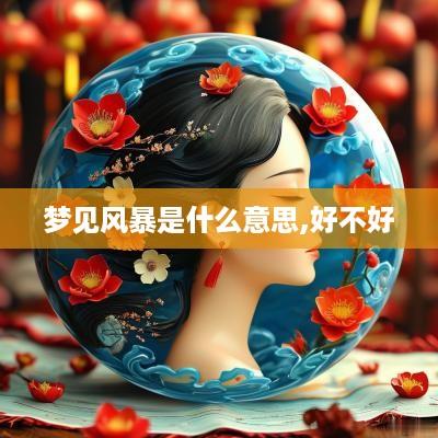 梦见风暴是什么意思,好不好