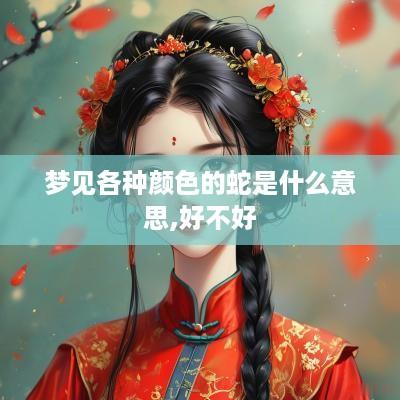 梦见各种颜色的蛇是什么意思,好不好