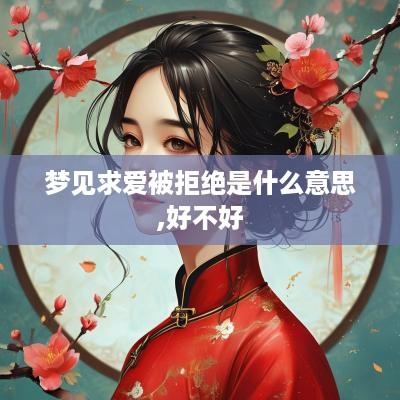 梦见求爱被拒绝是什么意思,好不好