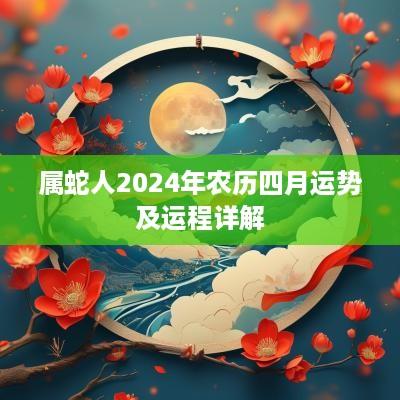 属蛇人2025年农历四月运势及运程详解