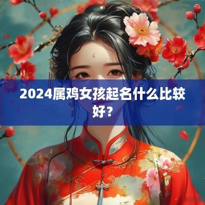 2025属鸡女孩起名什么比较好？