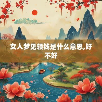女人梦见领钱是什么意思,好不好