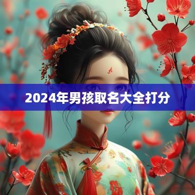 2025年男孩取名大全打分