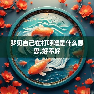 梦见自己在打呼噜是什么意思,好不好