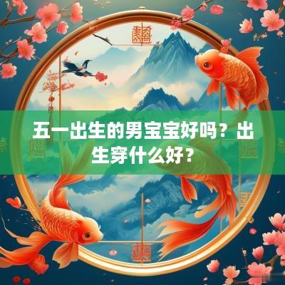 五一出生的男宝宝好吗？出生穿什么好？