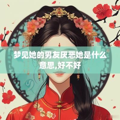 梦见她的男友厌恶她是什么意思,好不好