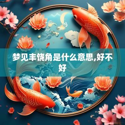 梦见丰饶角是什么意思,好不好