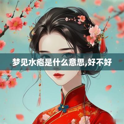 梦见水疱是什么意思,好不好