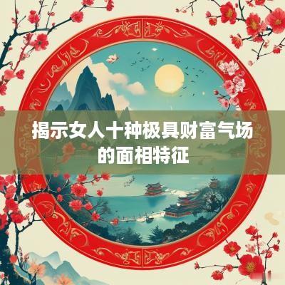 揭示女人十种极具财富气场的面相特征