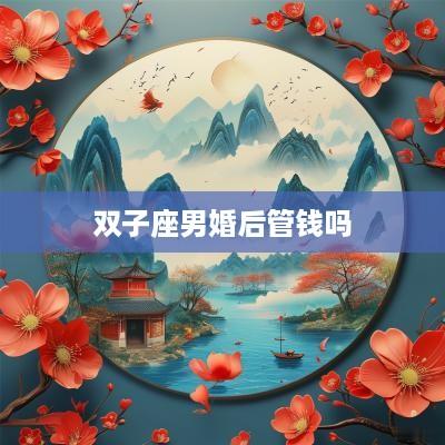 双子座男婚后管钱吗