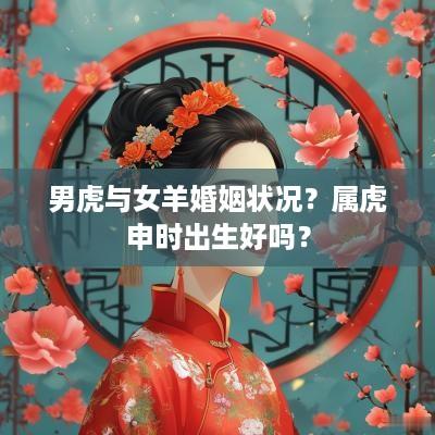 男虎与女羊婚姻状况？属虎申时出生好吗？