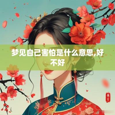 梦见自己害怕是什么意思,好不好