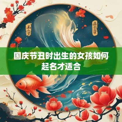 国庆节丑时出生的女孩如何起名才适合