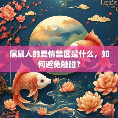 属鼠人的爱情禁区是什么，如何避免触碰？
