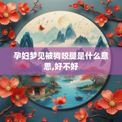 孕妇梦见被狗咬腿是什么意思,好不好