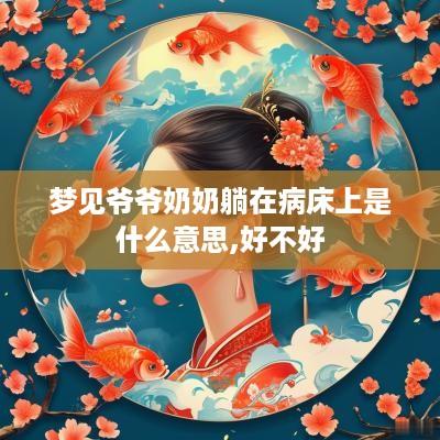 梦见爷爷奶奶躺在病床上是什么意思,好不好
