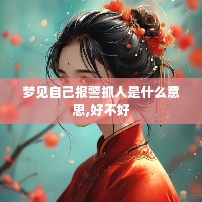 梦见自己报警抓人是什么意思,好不好