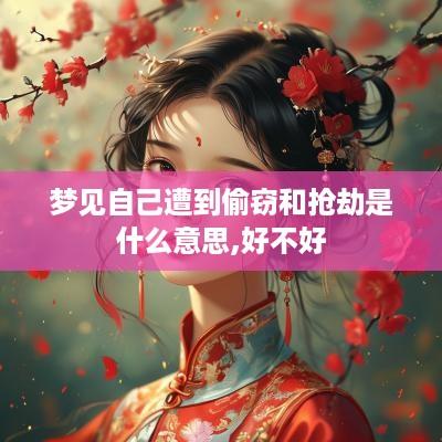梦见自己遭到偷窃和抢劫是什么意思,好不好