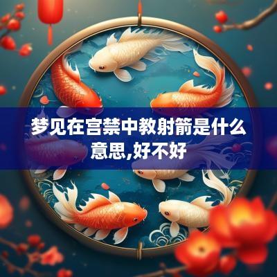 梦见在宫禁中教射箭是什么意思,好不好