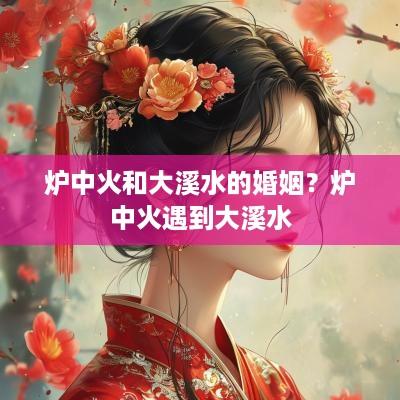 炉中火和大溪水的婚姻？炉中火遇到大溪水