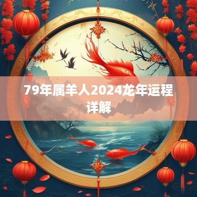 79年属羊人2025蛇年运程详解