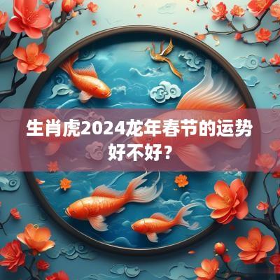 生肖虎2025蛇年春节的运势好不好？